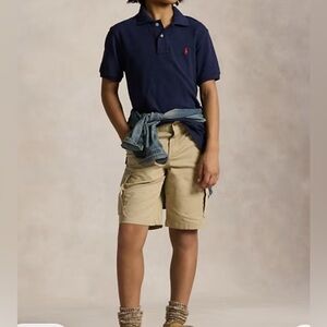 Polo Ralph Lauren  Stretch Twill Cargo Short Boys Size 16 Khaki